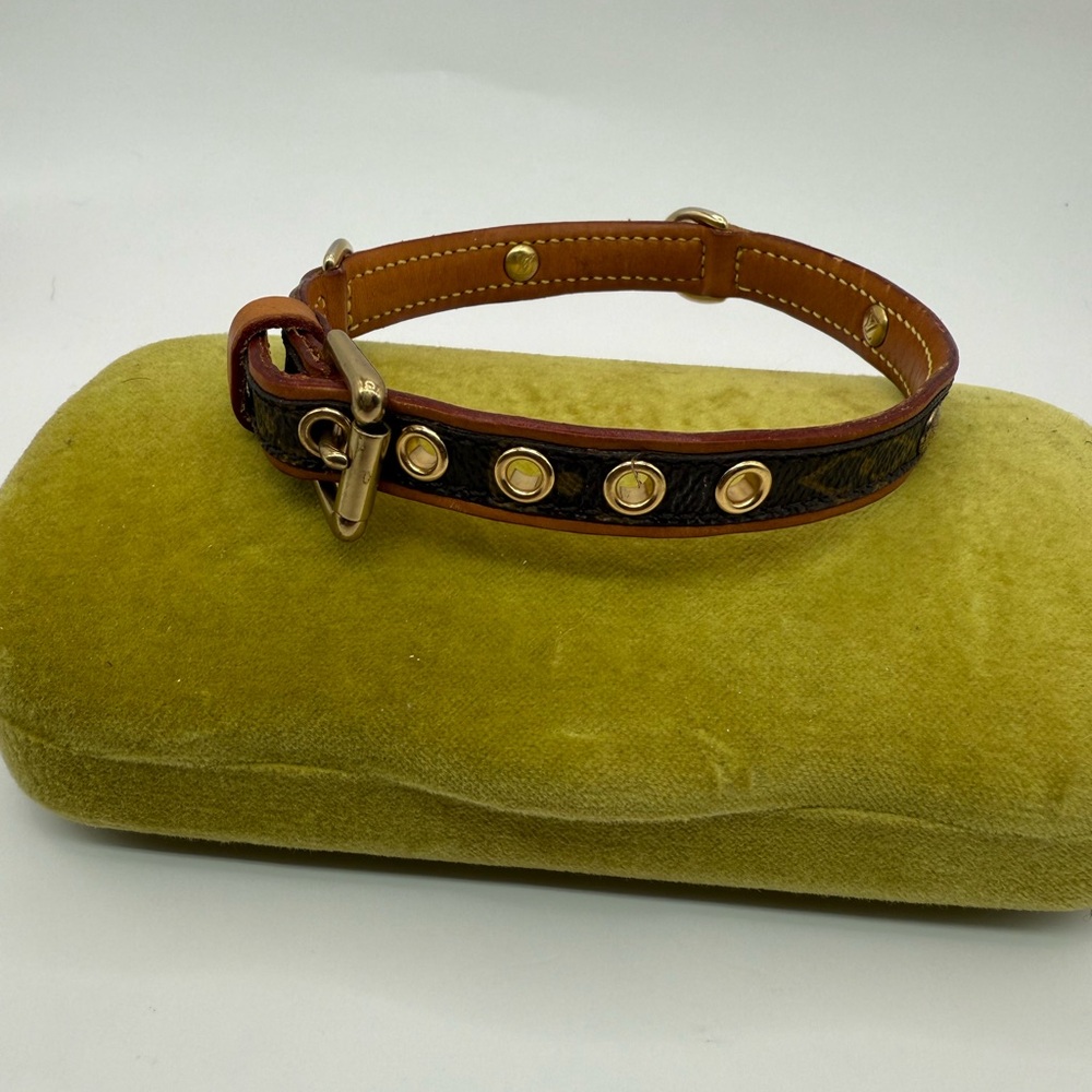 LOUIS VUITTON PUPPY COLLAR